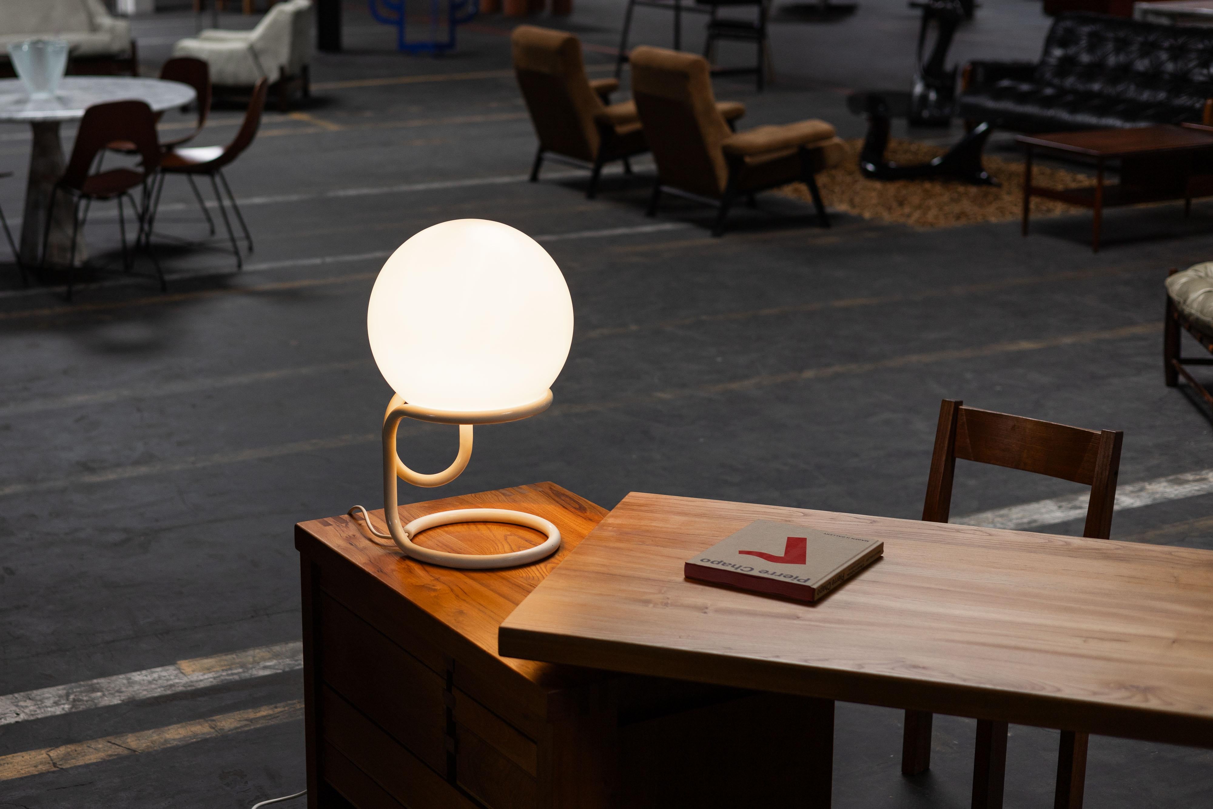 Aldo vd Nieuwelaar Globus-Tischlampe Domani, Niederlande 1967 im Angebot 3