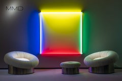 Aldo vd Nieuwelaar Outline light panel Nila & Nila 1985