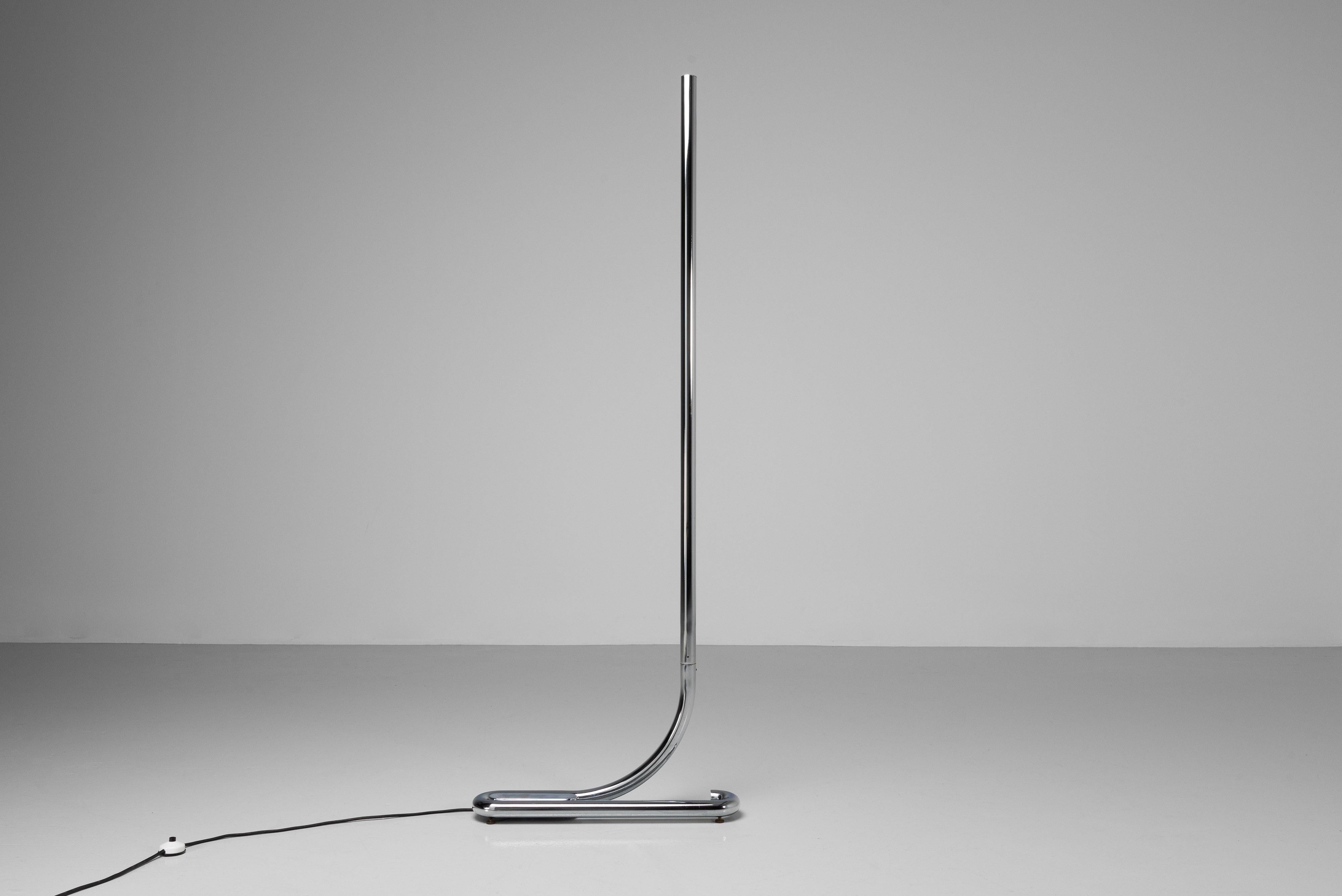 Aldo vd Nieuwelaar TC2 floor lamp Artimeta 1972 chrome For Sale 5