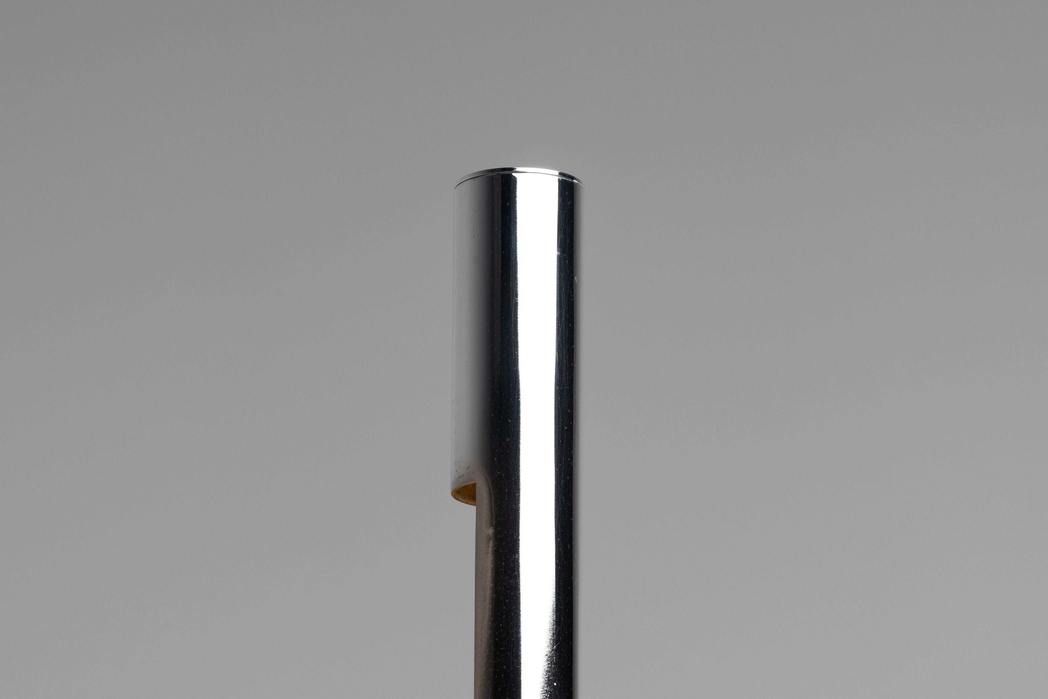 Aldo vd Nieuwelaar TC2 floor lamp Artimeta 1972 chrome For Sale 1