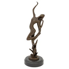 Aldo Vitaleh Donna nuda in piedi Bronzo