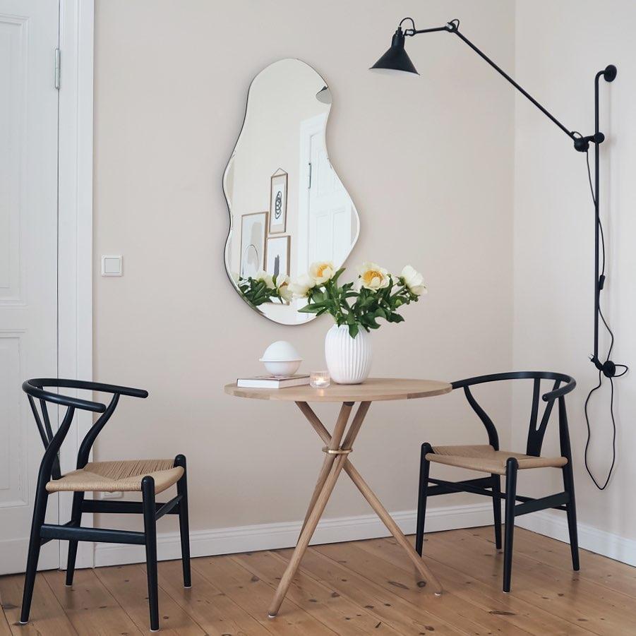 Danois Aldric Light Oak Café Table by Eberhart Furniture en vente