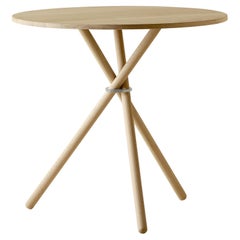 Aldric Light Oak Café Table by Eberhart Furniture