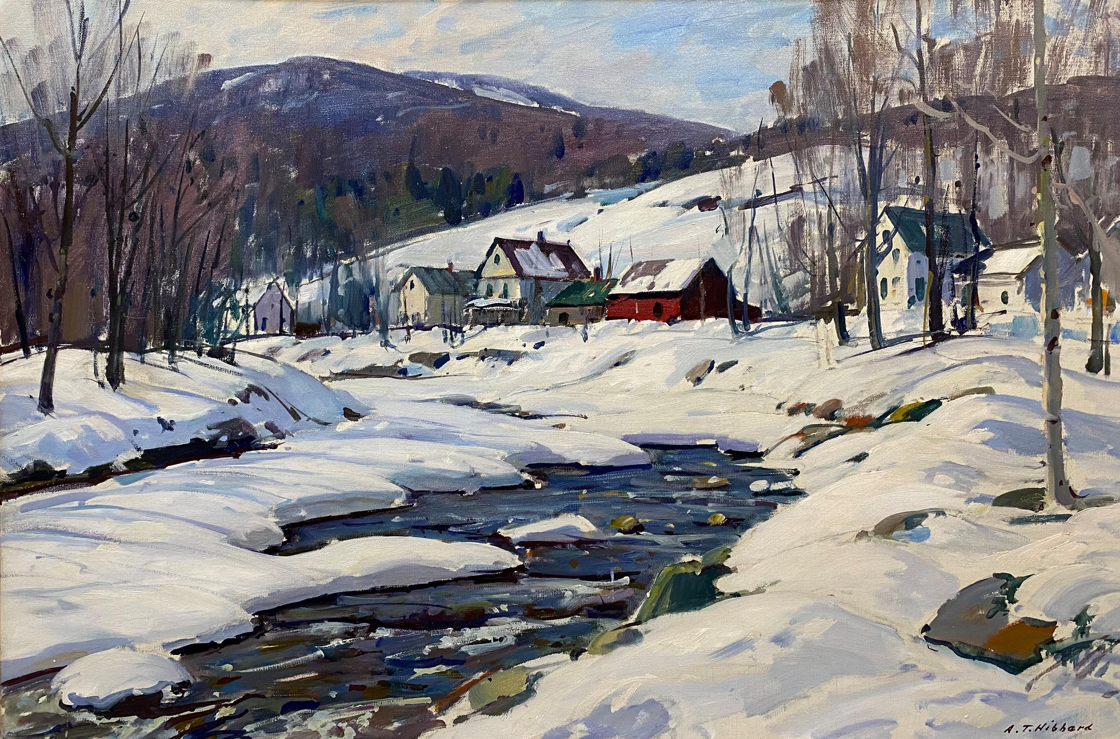 Kahles Mountain Brook – Painting von Aldro Thompson Hibbard