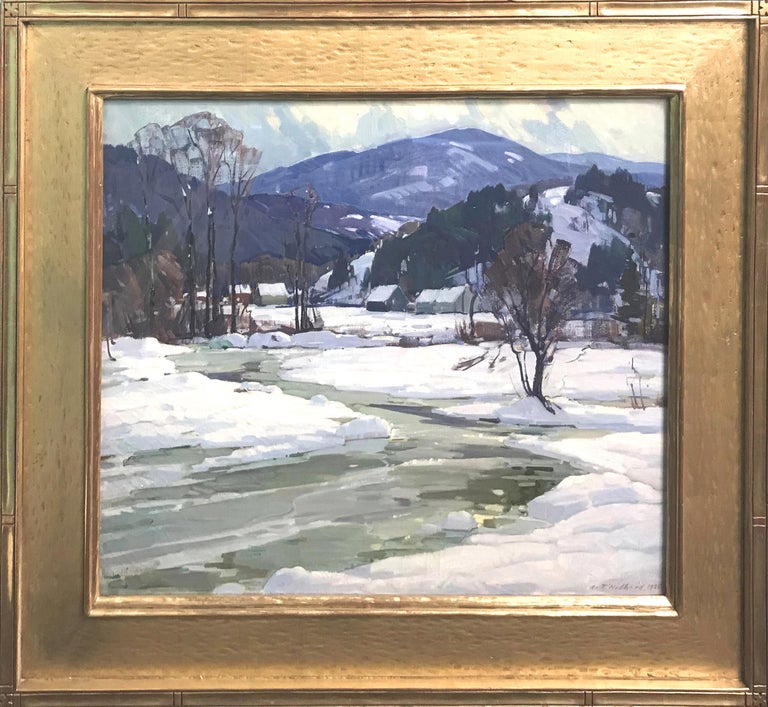 Aldro Thompson Hibbard Landscape Painting - Vermont Winter
