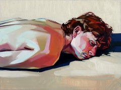 "Dopo la tensione" di Ale Casanova, Pittura ad olio originale, Ritratto