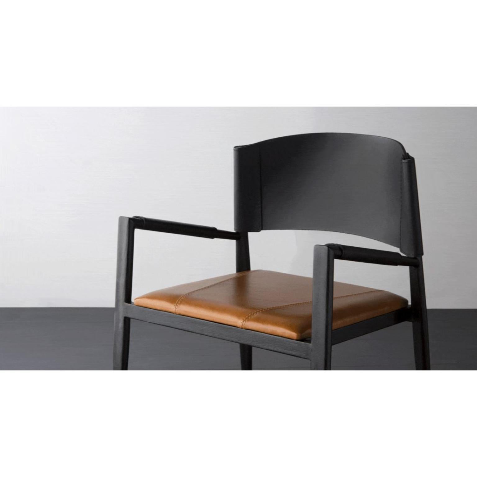 Contemporary Ale Chair with Arms by Doimo Brasil For Sale
