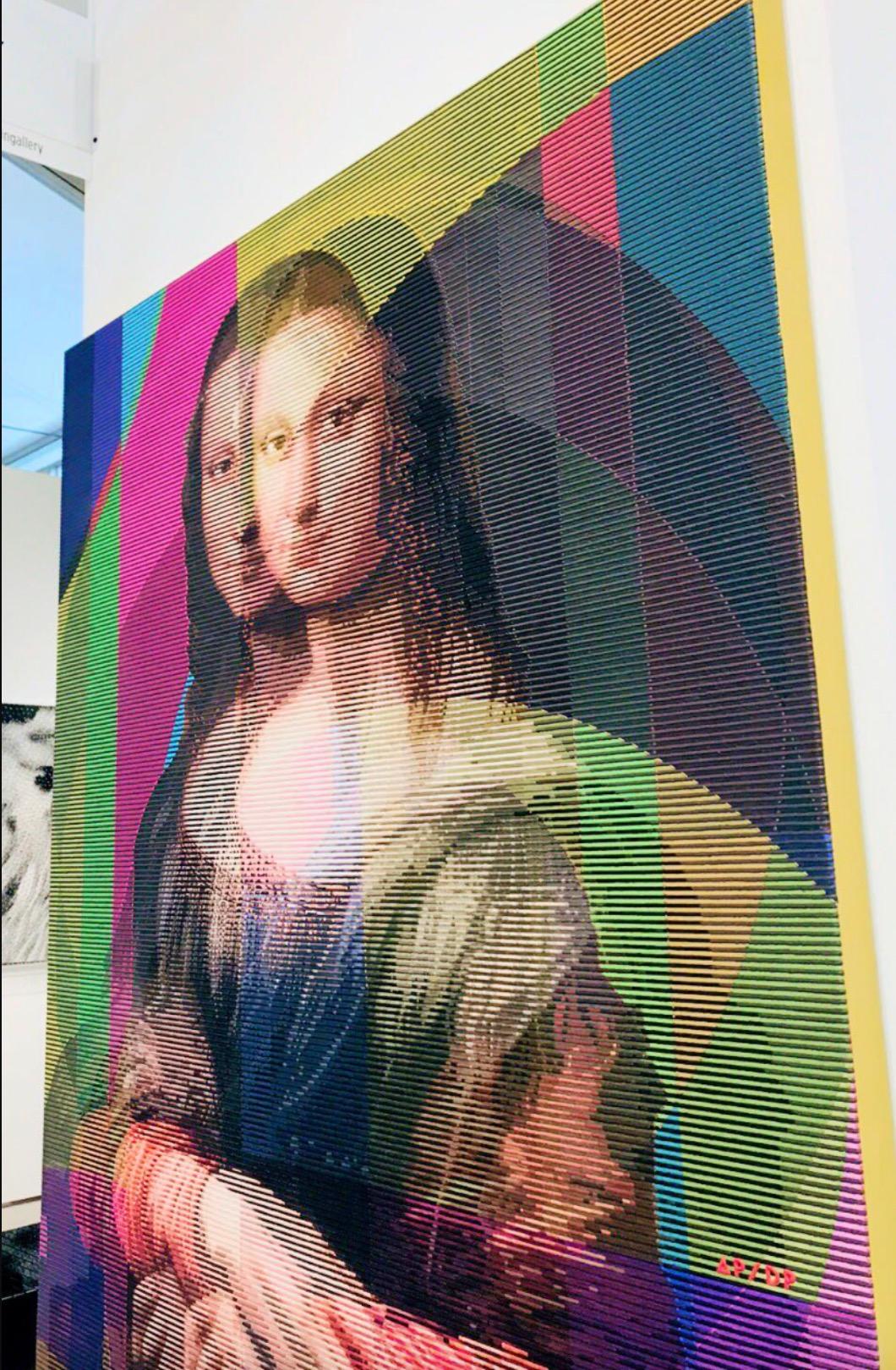 Mona Lisa II - Painting by Alea Pinar Du Pre