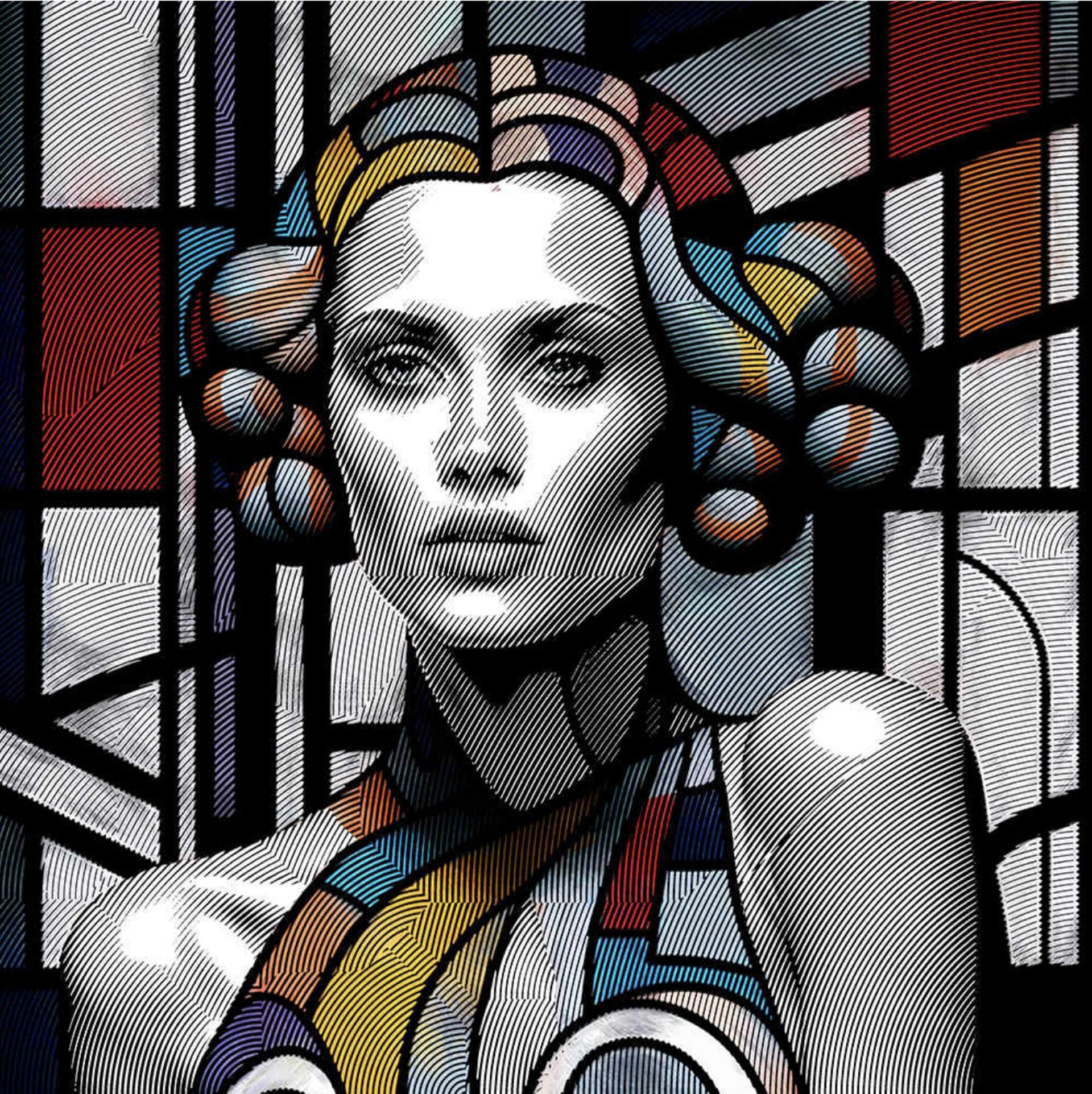 Portrait Painting di Alea Pinar Du Pre - Nova