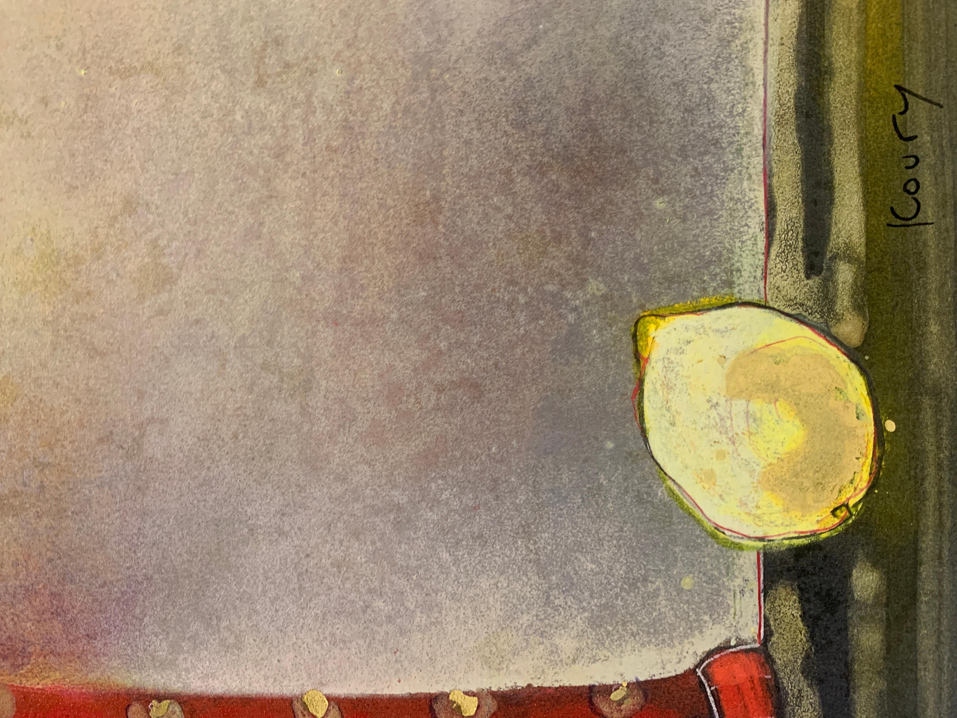 Red Vase - Print by Aleah Koury