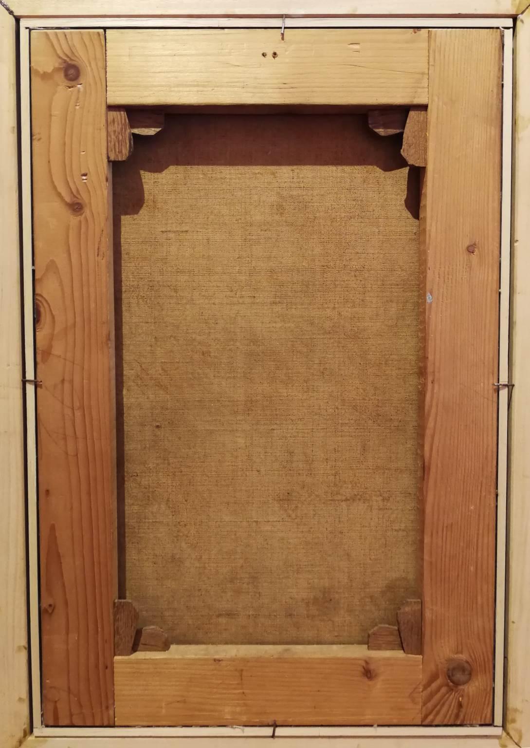 Dipinto figurativo ritratto maschile toscano del XIX secolo in vendita 4