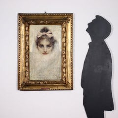 Portrait of Young Woman, XIXth century