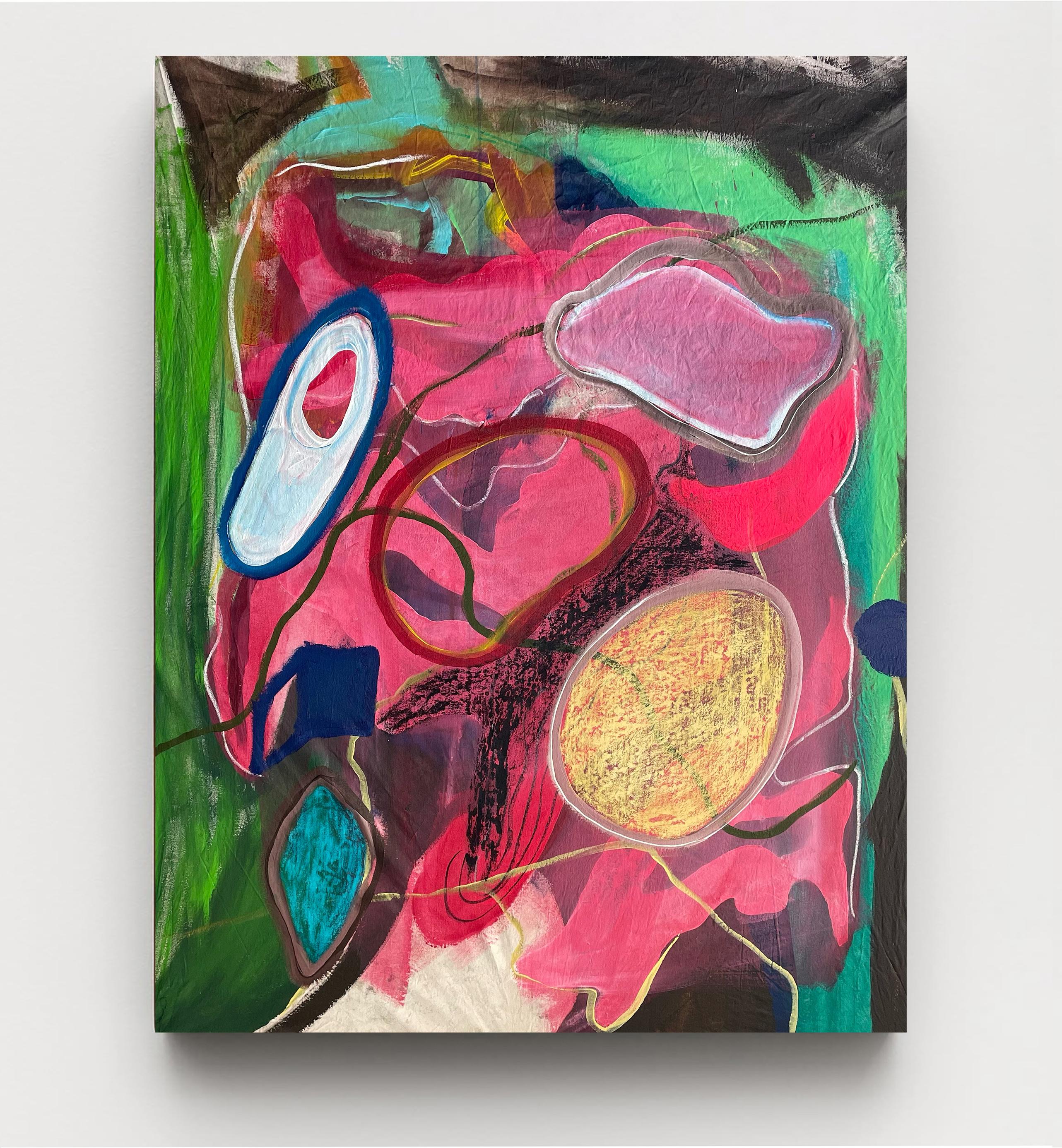 Tierra viva - Expérimental. Peinture mixte sur toile - Mixed Media Art de Alec Franco 