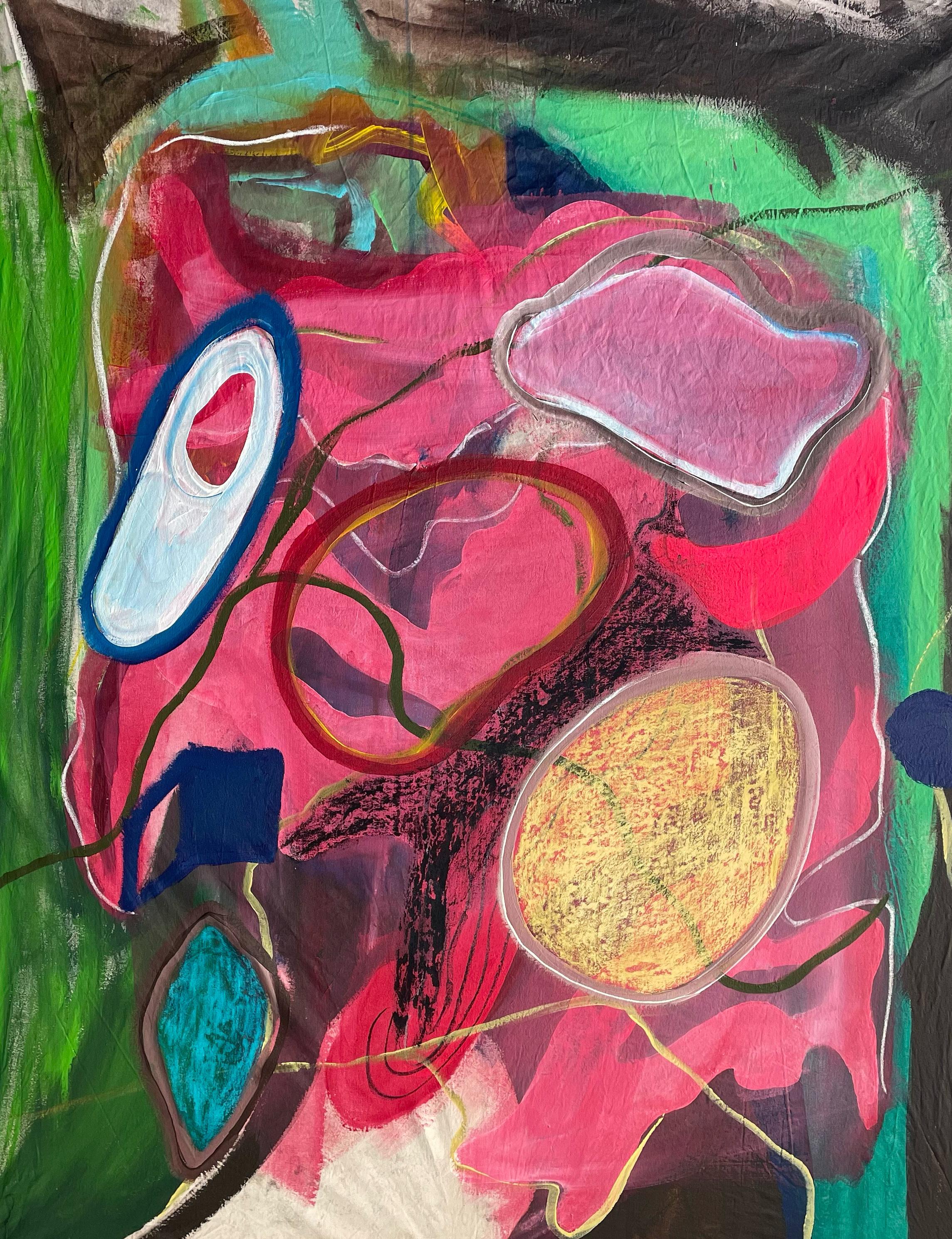 Tierra viva - Experimental. Mixed media painting on Canvas