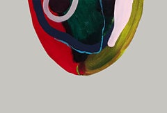 Cápsula #2. Técnica mixta Pintura abstracta sobre lienzo