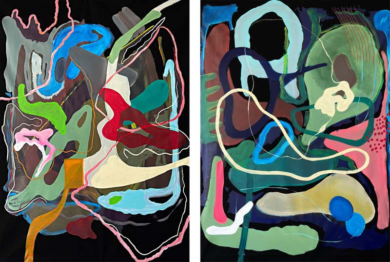 Abstract Mixed Media - 6,365 For Sale at 1stDibs | mixed media abstract ...