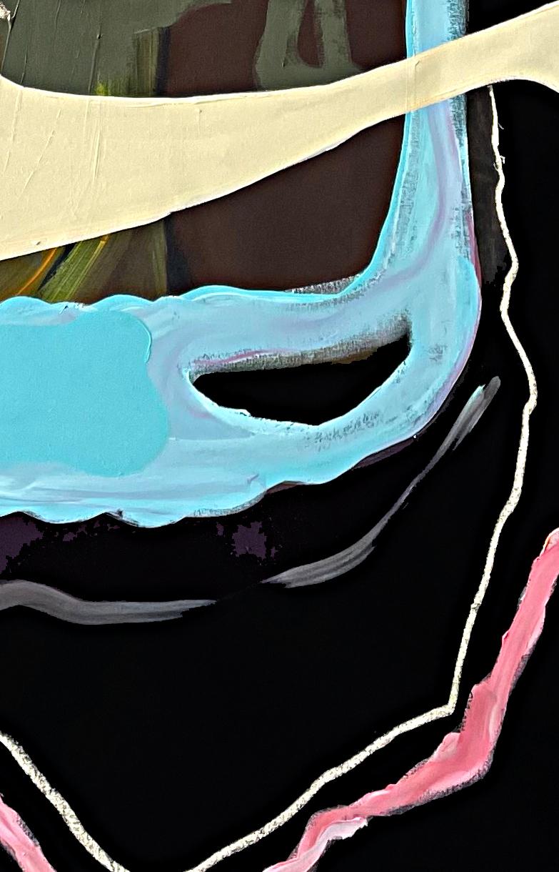 CINTRA. Pittura astratta a tecnica mista su tela - Painting di Alec Franco 