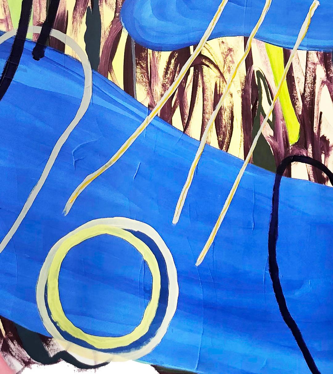 Circuito #20. Pittura astratta su tela - Painting Astratto di Alec Franco 