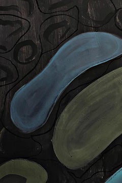Circuito #8. Mixed media Abstract painting on Canvas