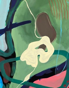 FRENETICO. Pittura astratta a tecnica mista su tela