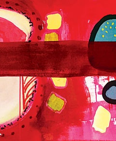 Horizon. Mixed media Abstract painting on Canvas