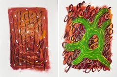 Lab #4 and #3 Paintings. From the Lab series