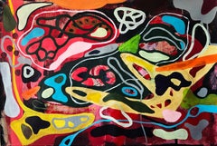 NOVA. Abstract painting on Canvas