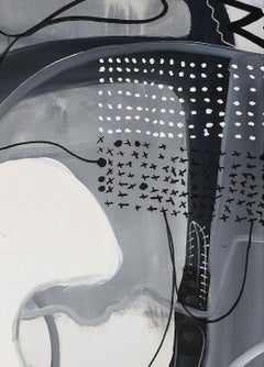 Punto de Partida. Técnica mixta Pintura abstracta sobre lienzo