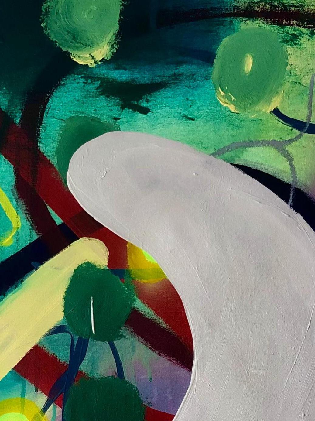 Séptico I y II, Díptico. Técnica mixta Pintura abstracta sobre lienzo en venta 1