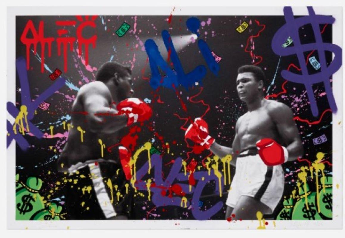 The Greatest of All Time III (unique) - Mixed Media Art by Alec Monopoly