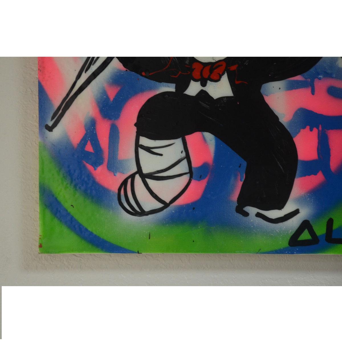 Alec Monopoly-Acryl-Gemälde „HEALTHCARE“:: mit COA 2011 4