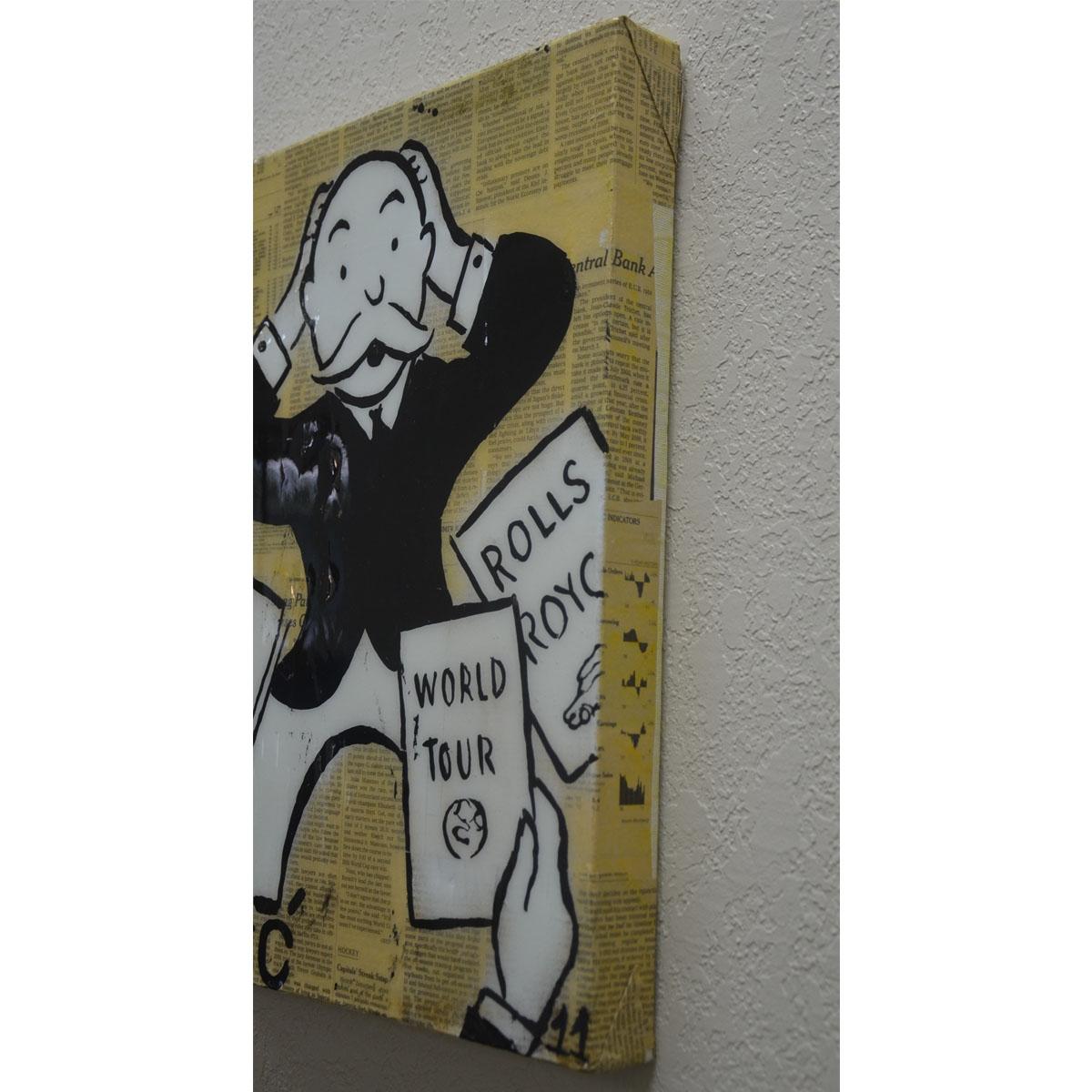 Original Alec Monopoly Acrylic 