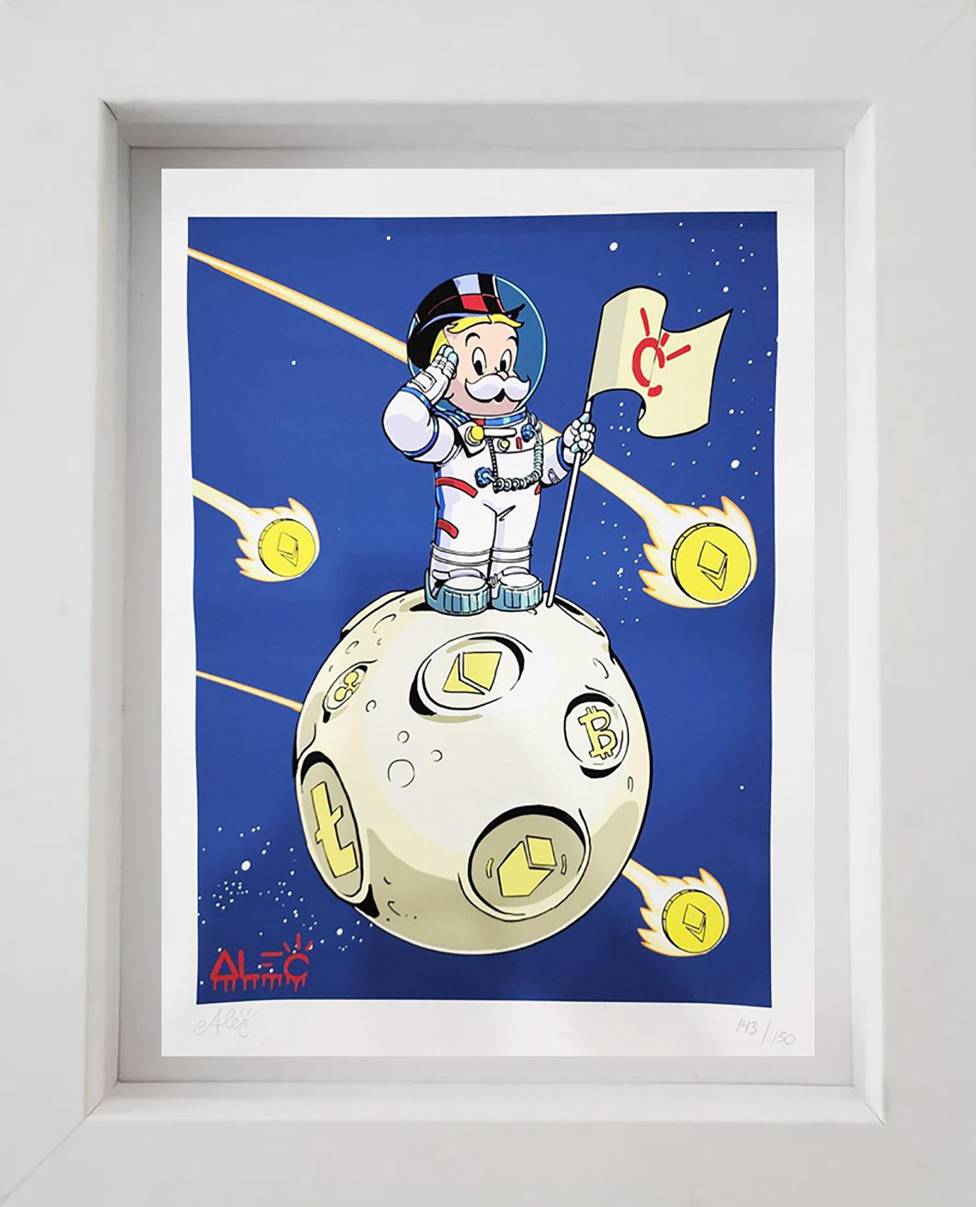 Alec Monopoly Figurative Print - ALEC MONOPOLY’S ‘RAGS TO RICHIE’ SIGNED & NUMBERED IN PENCIL
