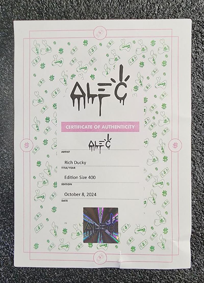 Alec Monopoly „London Money Bags 2025“ Designer aus massivem Vinylguss, Designer Ed. 400 7