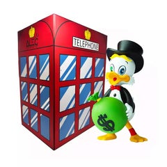 Alec Monopoly „London Money Bags 2025“ Designer aus massivem Vinylguss, Designer Ed. 400