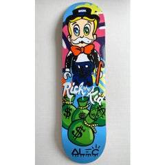 Alec Monopoly Skateboard Deck (Signed)