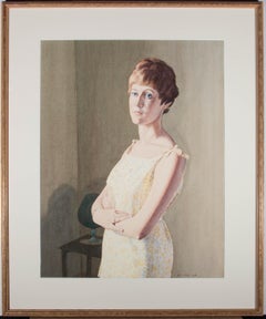 Vintage Alec Wiles (1924-2021) - 1998 Watercolour, The Engagement Ring