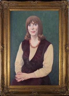 Alec Wiles (1924-2021) - 20th Century Oil, Portrait of a Lady