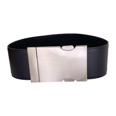 Alecander Wang H&M Black Leather Women’s Waist Belt (75/30) 2014
