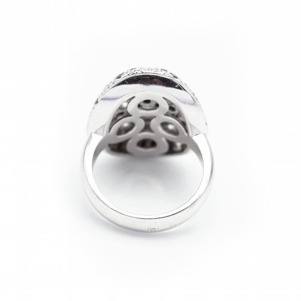 Women's ALEGORIA Ring in White Gold and Diamonds For Sale