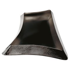 Pochette Alegria 2 en laiton argenté et cuir