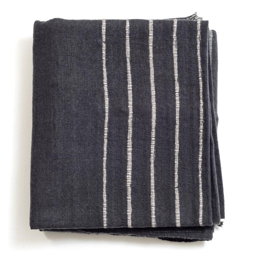 Hand-Woven Alei Merino Wool Throw  For Sale