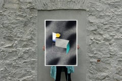 Somewhere II, Architettura geometrica minimale, Stile urbano, Toni scuri, Turchese