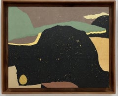 Montaña Astral, Técnica mixta, 32x39 cm, Geométrico abstracto, 2026
