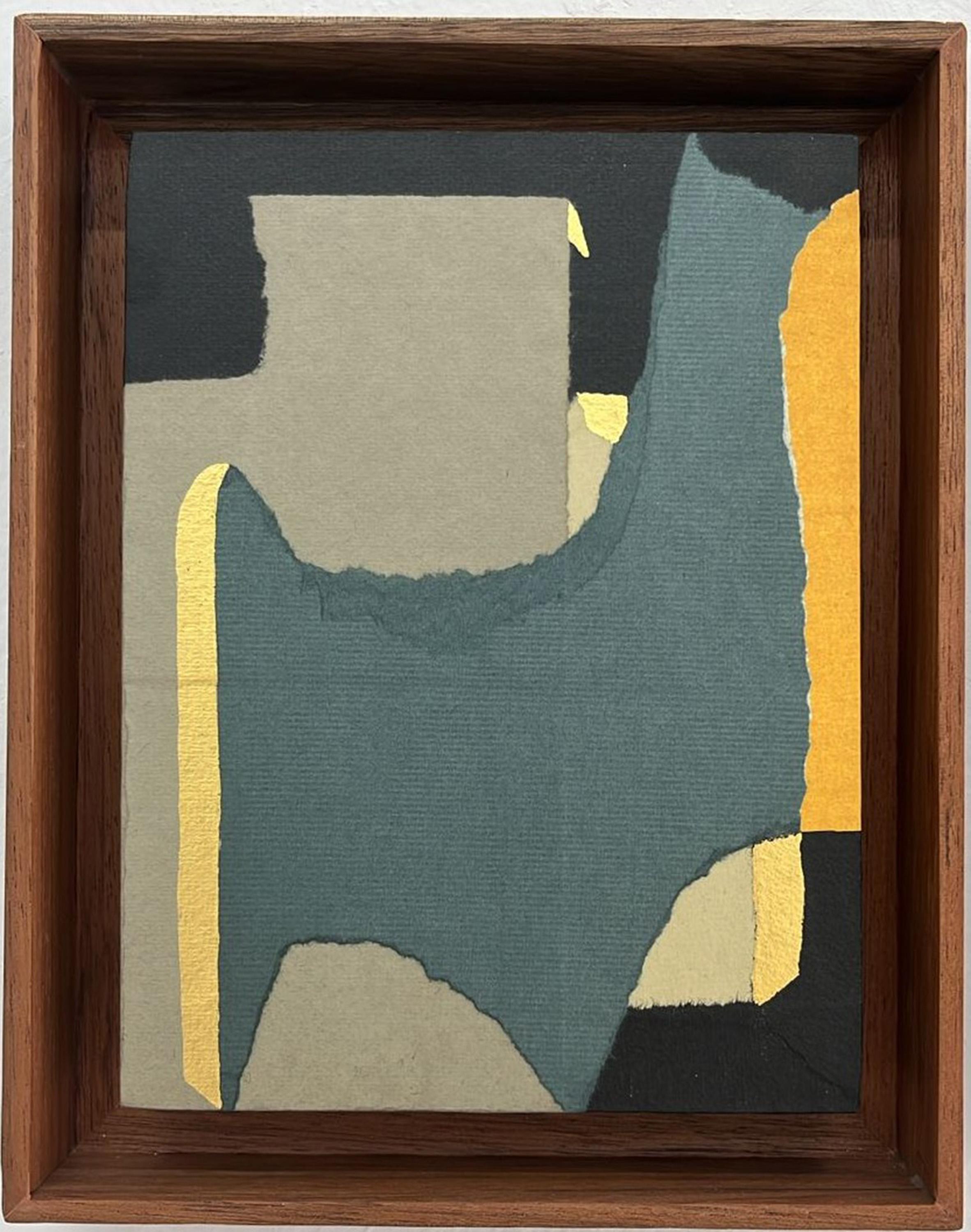Labyrinth, Mixed Media, 20x15cm, Abstract Geometric, 2026