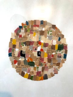 Mixed Media Abstract Collage