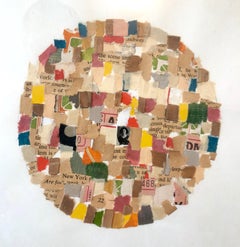 Mixed Media Abstract Collage