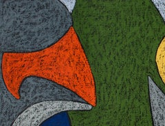 Untitled XIII, Oil on canvas abstract painting.