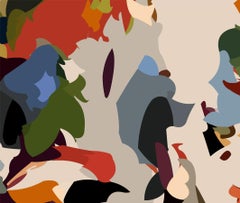 2105, Acrílico sobre lienzo  pintura abstracta