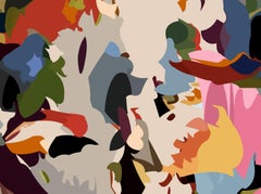2105, Acrílico sobre lienzo  pintura abstracta